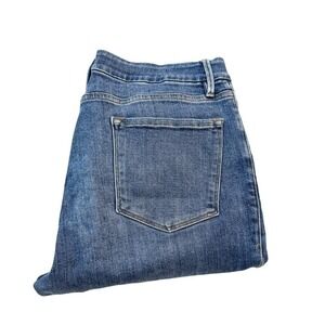 Frame Le Mini Bootcut Jeans Blendon Form Fitting Denim Size 32